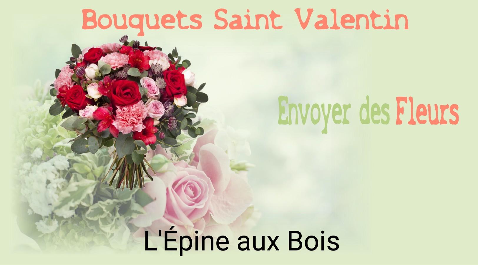 Roses de Saint-Valentin livrées à L'Épine-aux-Bois